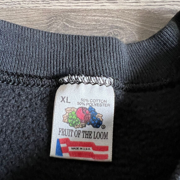 VTG Snowmobile Sweatshirt‎ Fits Large Minnesota Racing Snow Machine Raglan USA - Picture 11 of 16